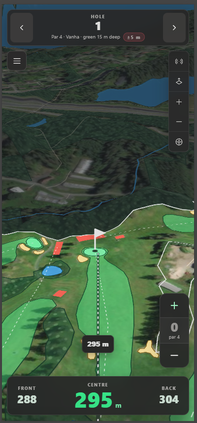 Griini Mobile View